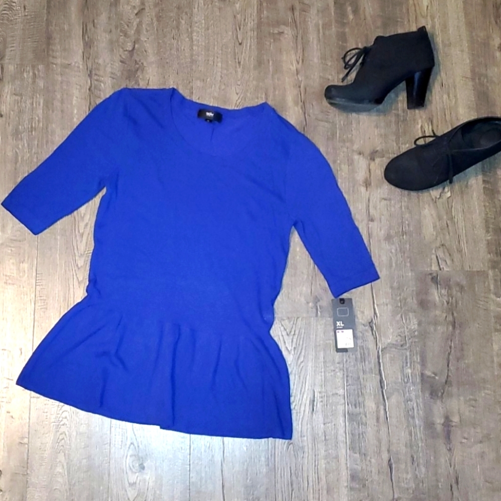 🆕️New w/ Tags Mossimo Purple/Blue Textured Sweater